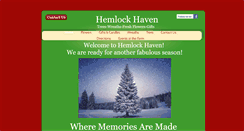 Desktop Screenshot of hemlockhavenfarm.com