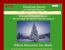 Tablet Screenshot of hemlockhavenfarm.com